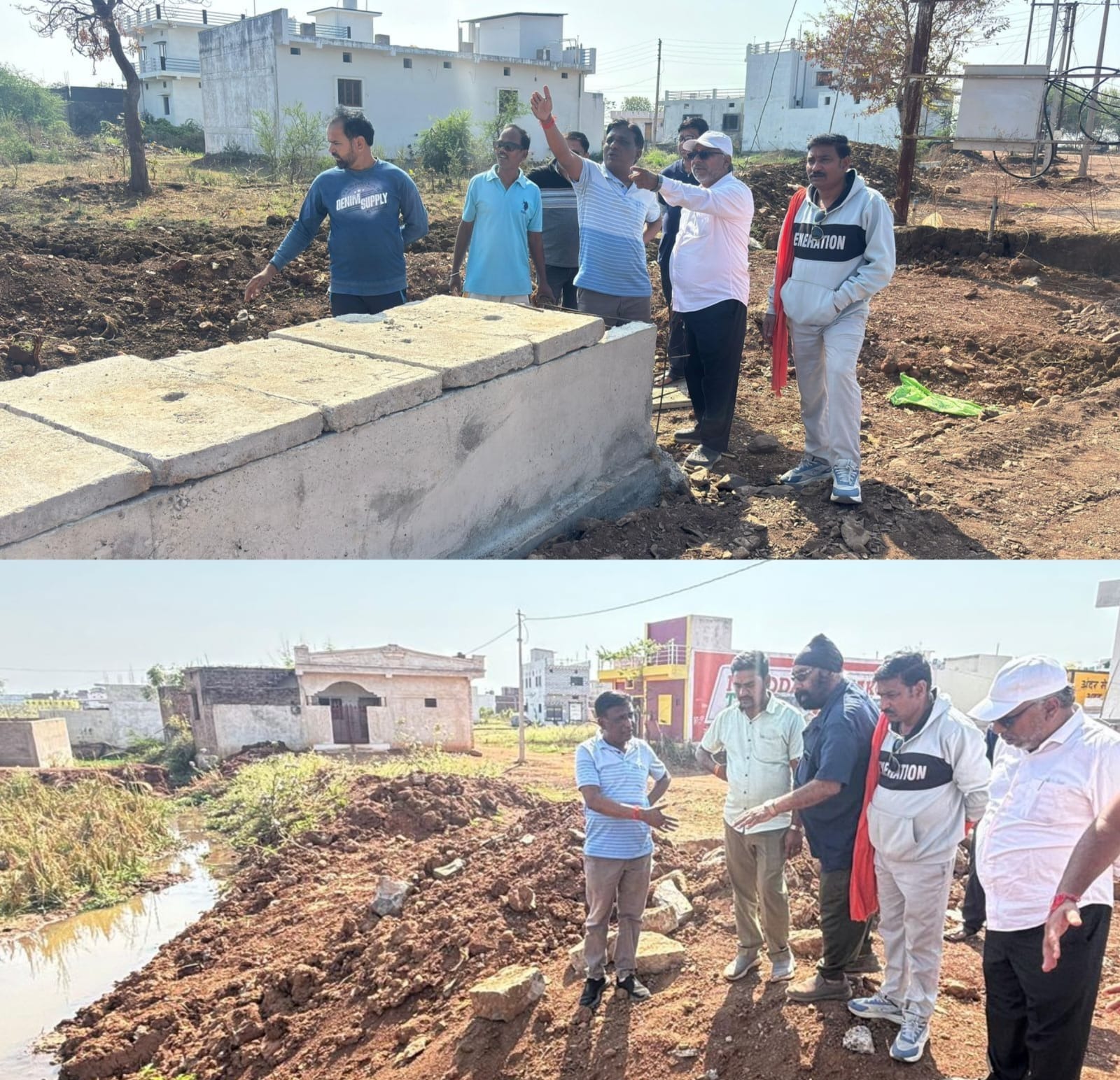गौरवपथ निर्माण की धीमी गति देख नाराज हुए नगर पालिका अध्यक्ष चंद्रप्रकाश चंद्रवंशी
