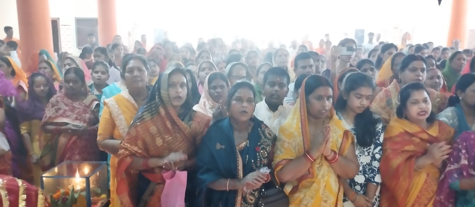 श्री राघव मंदिर किरंदुल में मनाया गया प्रभु श्री रामचन्द्र जी का प्रकटोत्सव