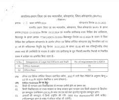 चपरासी और कार्यालय सहायक के पदों पर निकली भर्ती,जानें कब तक कर सकते है आवेदन 