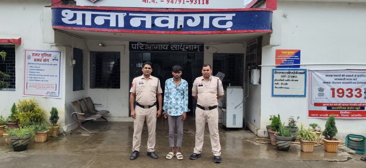 नाबालिक बालिका के साथ अनाचार करने वाला आरोपी गिरफ्तार 