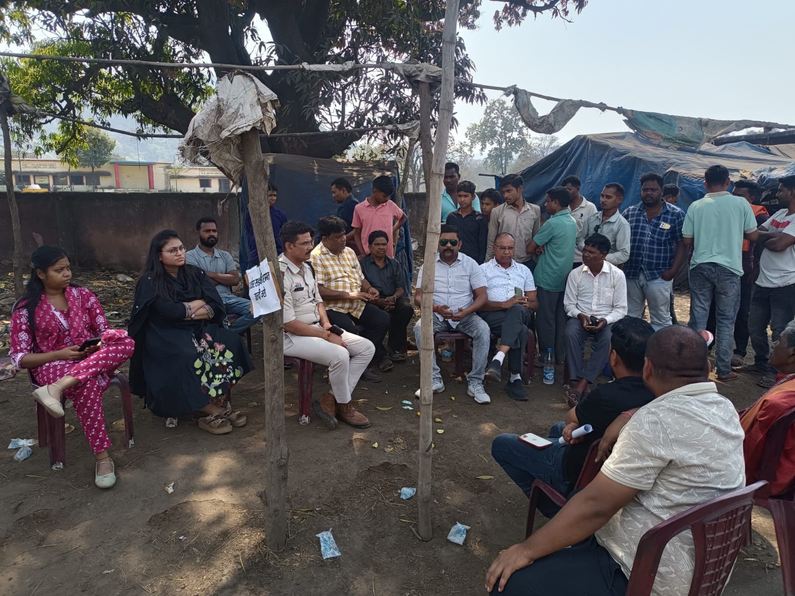 बिना अनुमति चक्काजाम करने वालों पर रायगढ़ पुलिस की सख्ती