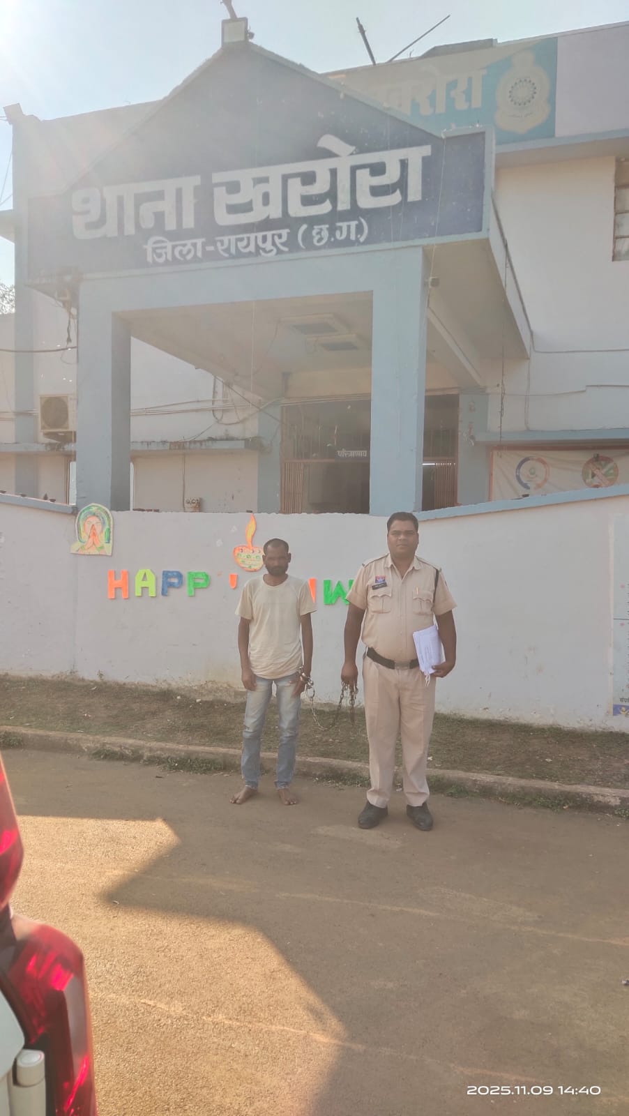 अवैध शराब के साथ आरोपी गिरफ्तार 