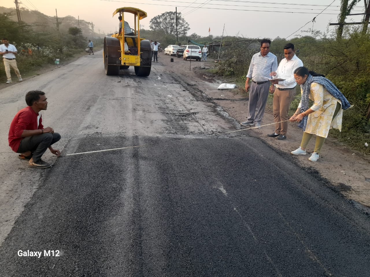  पीडब्ल्यूडी के विधानसभा संभाग में 98 किमी में पेंच रिपेयर कार्य प्रगति पर, 26 किमी में कार्य पूर्ण