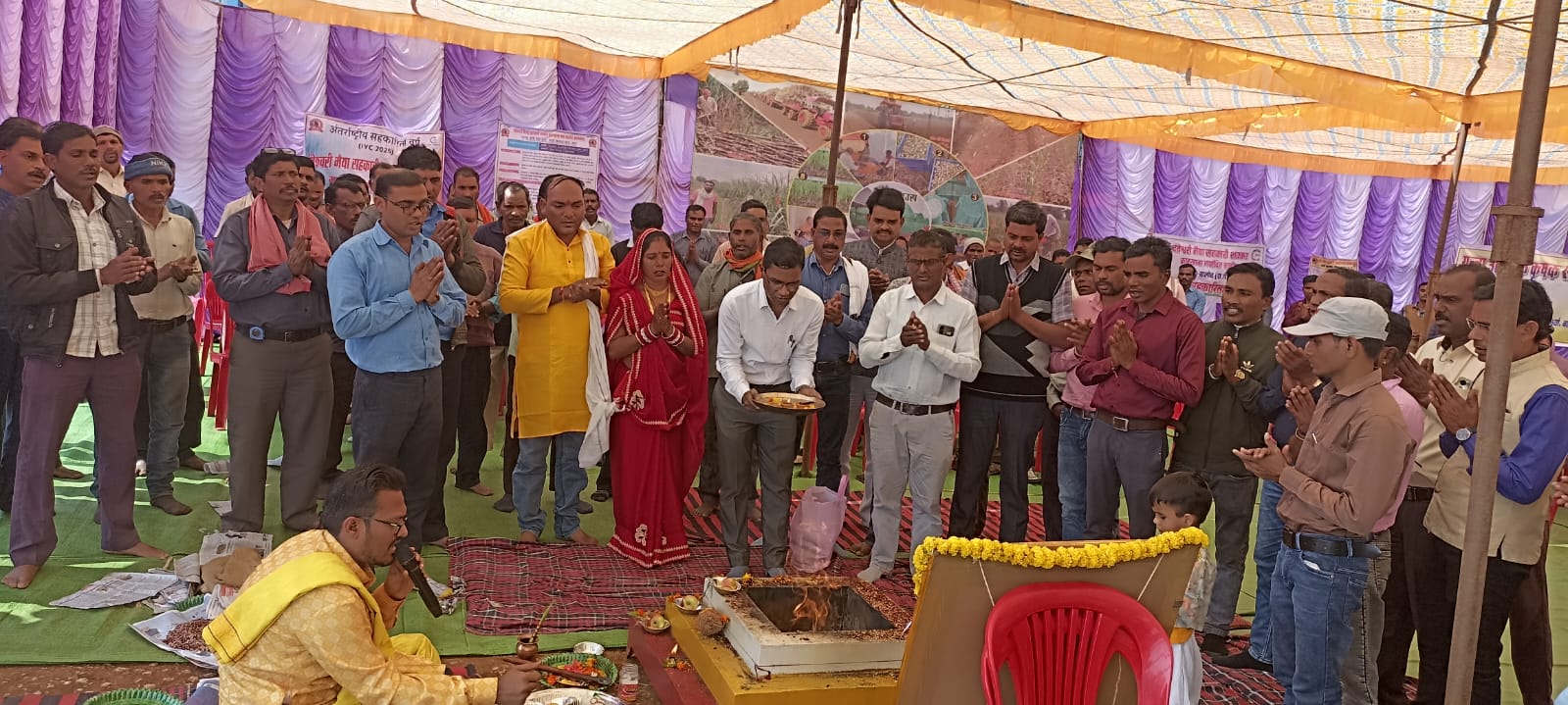 दंतेश्वरी चीनी मिल में गन्ना पेराई सत्र शुरू