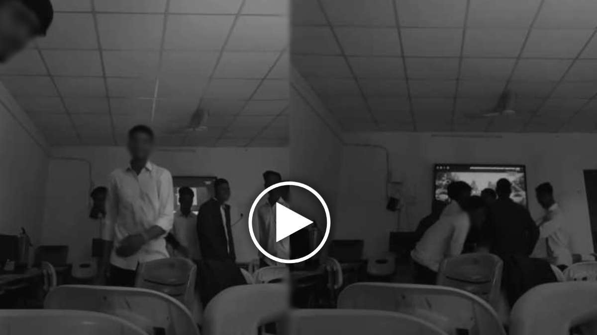 स्कूल में भोजपुरी गाने पर छात्रों का अश्लील डांस,वीडियो वायरल…