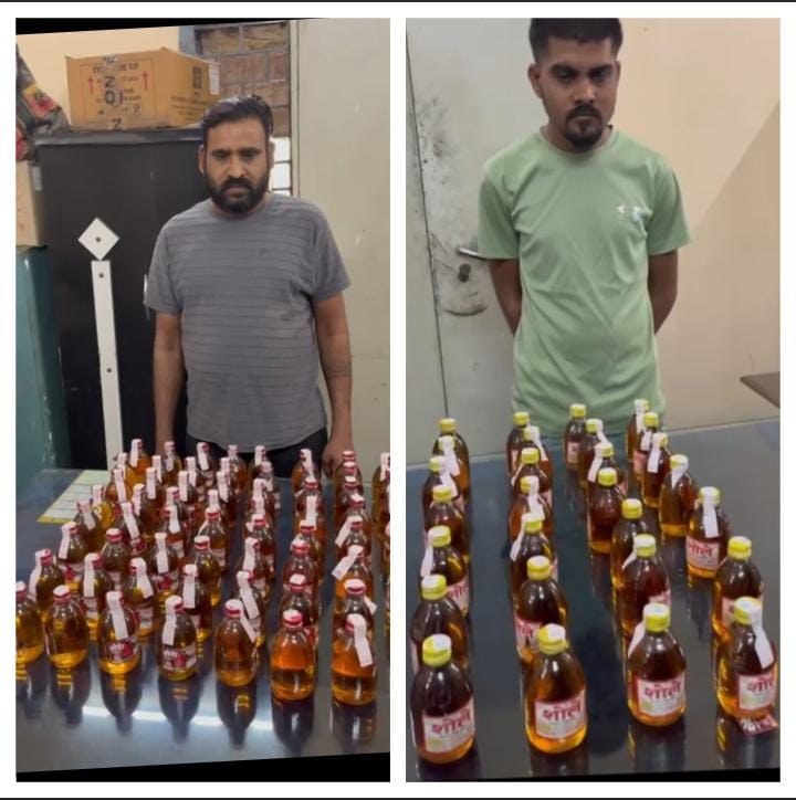 उरला क्षेत्र में अवैध शराब बिक्री करते 02 आरोपी गिरफ्तार
