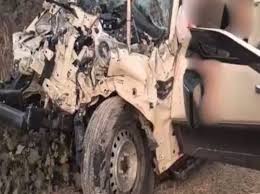 ट्रक और स्कोर्पियो की जोरदार भिड़ंत,2 सैनिकों की मौत