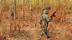 सुरक्षाबलों और नक्सलियों के बीच मुठभेड़,12 नक्सली ढेर