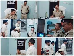 एसपी ने लगाई फटकार,थाना भखारा का किया आकस्मिक निरीक्षण