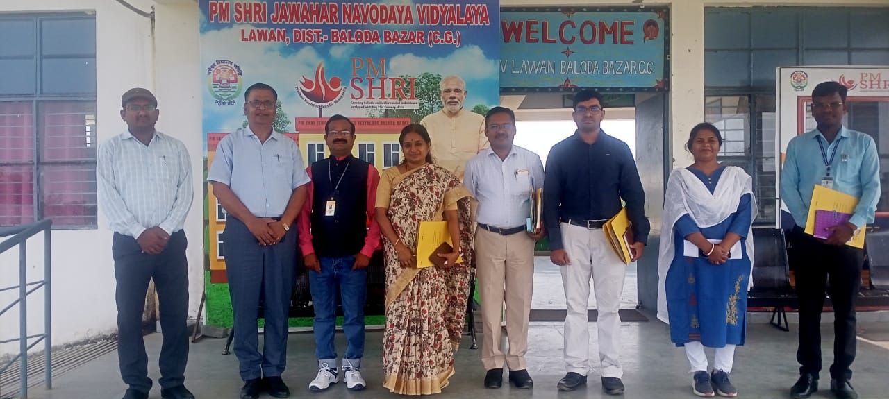 पीएम श्री जवाहर नवोदय विद्यालय लवन में बोर्ड परीक्षा केंद्र निर्धारित करने के लिए बैठक आयोजित रहा