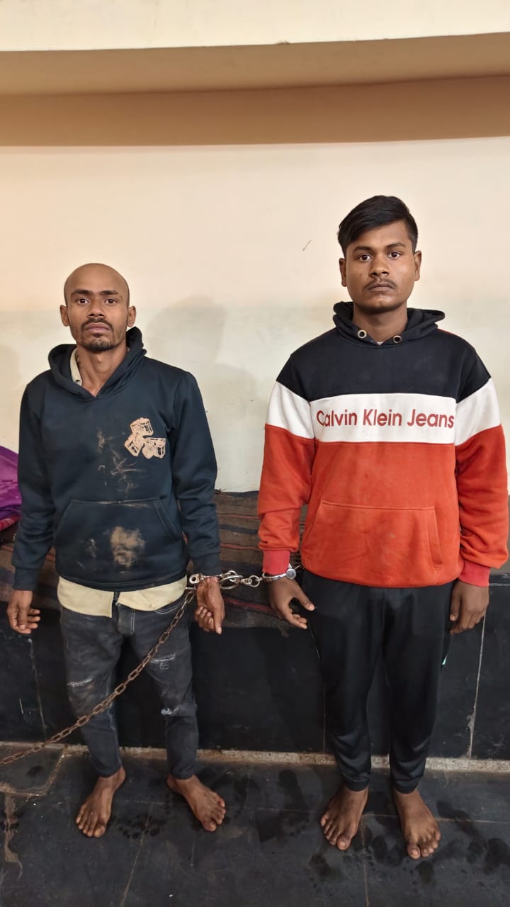 चापड़ मारकर झपटमारी(लूट) करने वाले 02 आरोपी गिरफ्तार