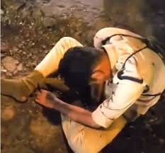 दुर्गा उत्सव के दौरान शराब पीकर ड्यूटी करने पहुंचा आरक्षक