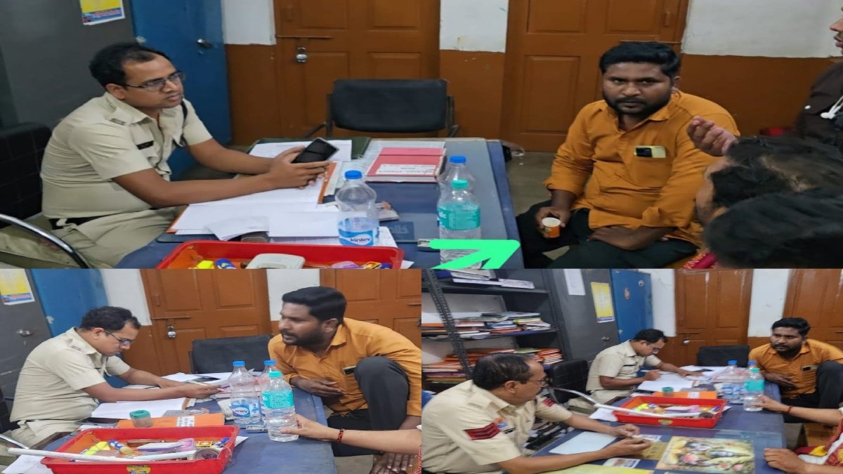  आरोपी या VIP? थाने में चाय पीते कबाड़ माफिया की तस्वीर वायरल, पुलिस की भूमिका पर उठे बड़े सवाल