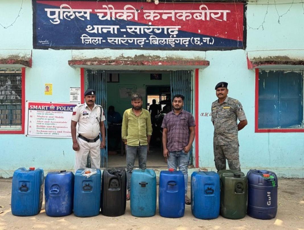 टैंकर से डीजल चोरी का बड़ा खुलासा: चालक और ढाबा संचालक गिरफ्तार, लाखों का माल जब्त
