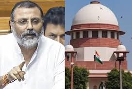 "राम मंदिर पर कागज मांगते हैं, मस्जिद पर कहते हैं ...: निशिकांत दुबे
