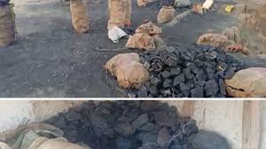 कोयला माफिया पर पुलिस का प्रहार, 3 टन अवैध कोयला जब्त