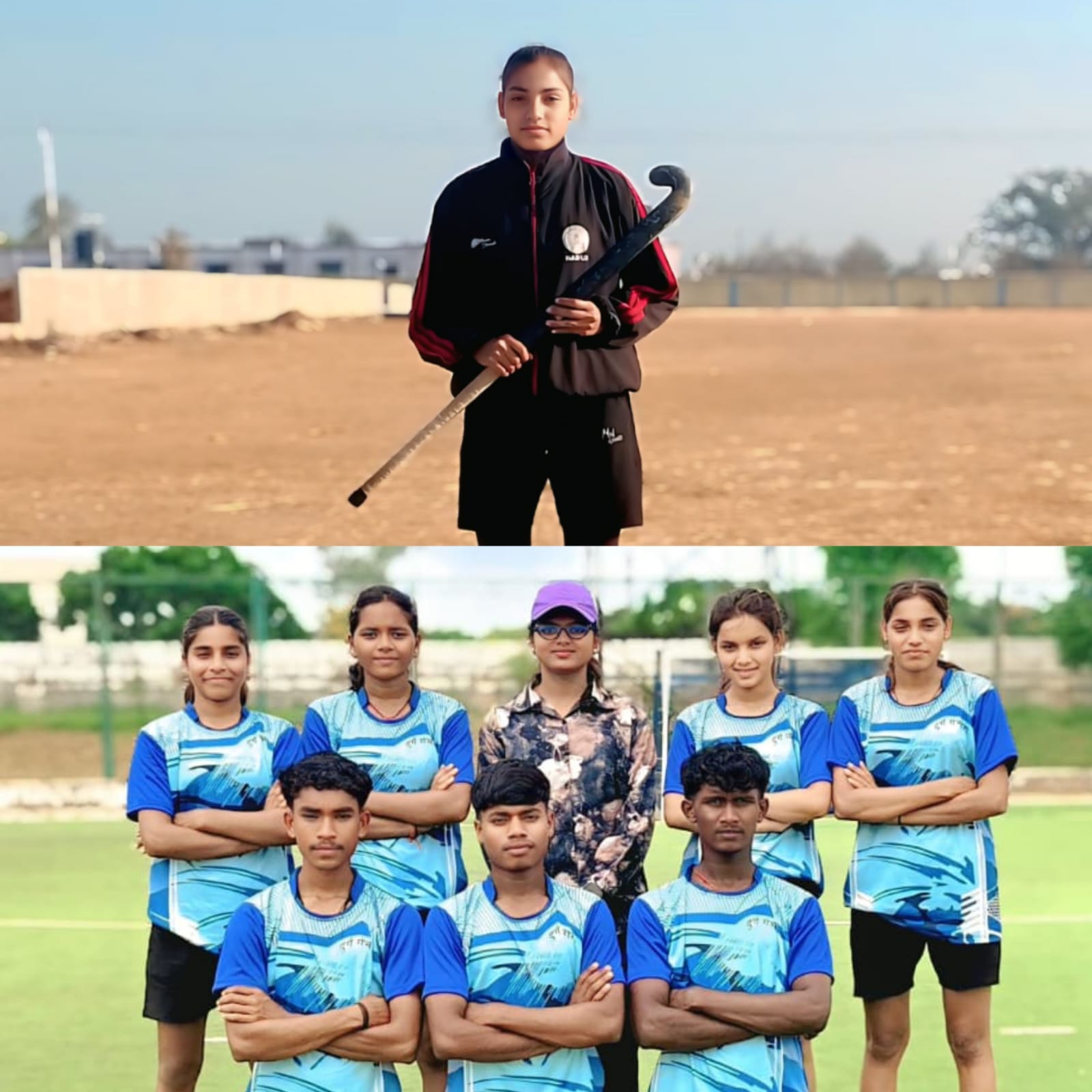बारगांव विद्यालय की तन्नू बेग हॉकी खेल में राष्ट्रीय स्तर पर दिखाएगी अपना दमखम