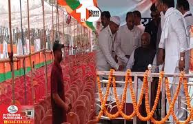  बिहार में कांग्रेस की फजीहत, रैली में नहीं जुटी भीड़..