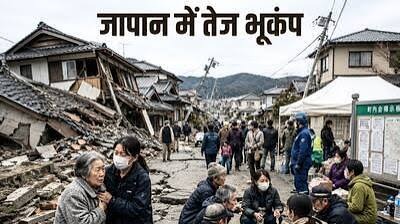 जापान में फिर कांपी धरती: 6.1 तीव्रता के भूकंप से दहशत, सुनामी का खतरा नहीं