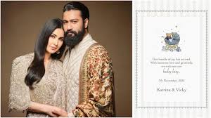 शादी के 4 साल बाद पेरेंट्स बने विक्की -कैट,फैंस संग शेयर की गुड न्यूज