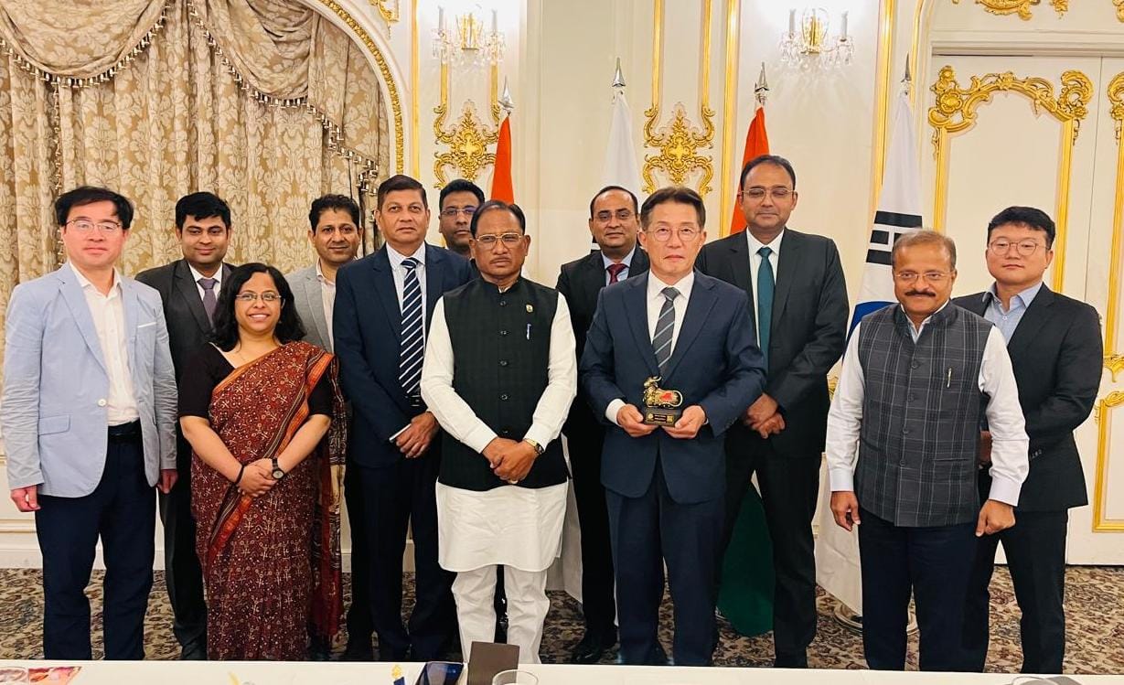 सियोल में मुख्यमंत्री साय और ATCA प्रतिनिधिमंडल की महत्वपूर्ण भेंट, छत्तीसगढ़ में निवेश की संभावनाओं पर हुई चर्चा