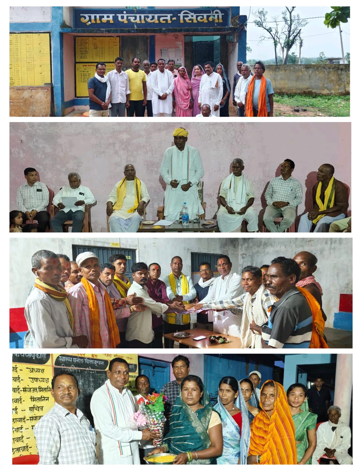 आदिवासी कांग्रेस के प्रदेश अध्यक्ष एवं विधायक जनक ध्रुव पहुंचे छुरा क्षेत्र के दौरे पर

