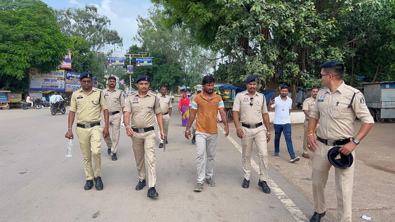 पुलिस की त्वरित कार्यवाही – तलवार से प्राणघातक वार करने वाला आरोपी गिरफ्तार, हथियार जप्त