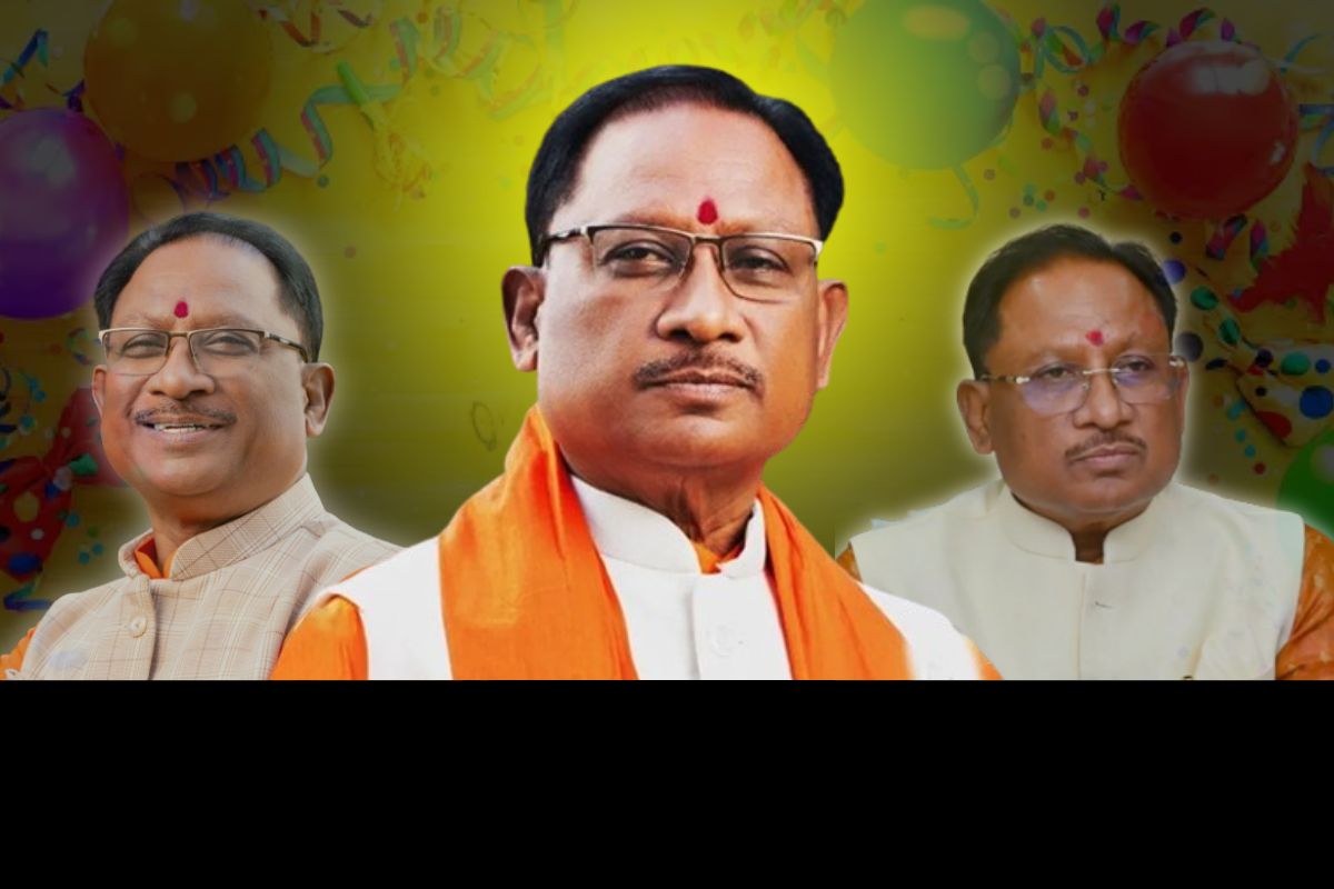 मुख्यमंत्री विष्णुदेव साय 60 के हुए : गृहग्राम बगिया में मनाएंगे जन्मदिन