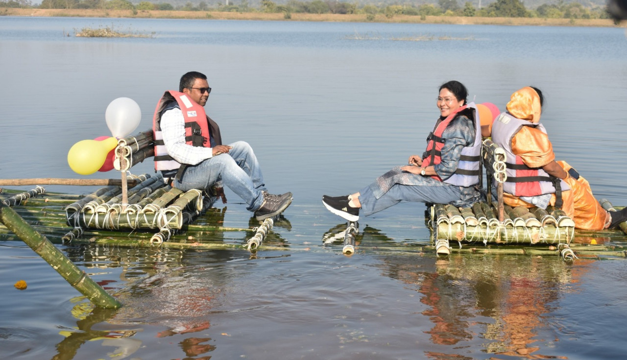 सियादेवी जलाशय बनेगा इको-टूरिज्म केन्द्र : एडवेंचर एवं राफ्टिंग सेंटर का हुआ शुभारंभ