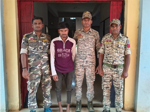 नाबालिग से बलात्कार का आरोपी खड़गांव पुलिस के गिरफ्त में