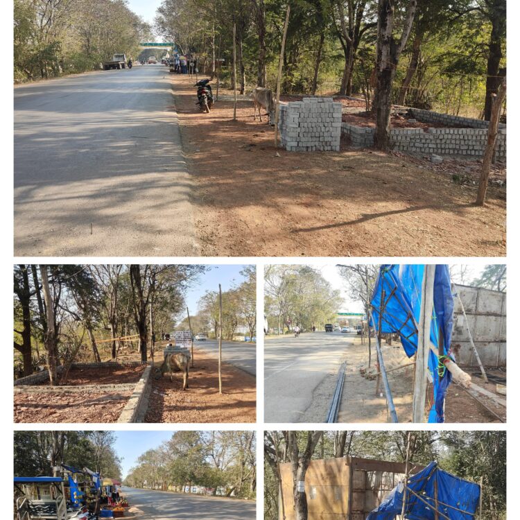 अतिक्रमण से आमजन परेशानः कोटा मुख्य मार्ग परसदा मोड पर ठेले और दुकानदारों का अतिक्रमण, लोगों ने हटाने की मांग की