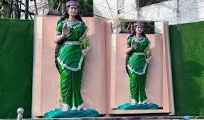 छत्तीसगढ़ महतारी की प्रतिमा दोबारा स्थापित की गई,आरोपी गिरफ्तार 