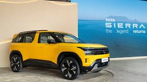 Tata Sierra भारत में लॉन्च हुई,जानें फीचर्स 