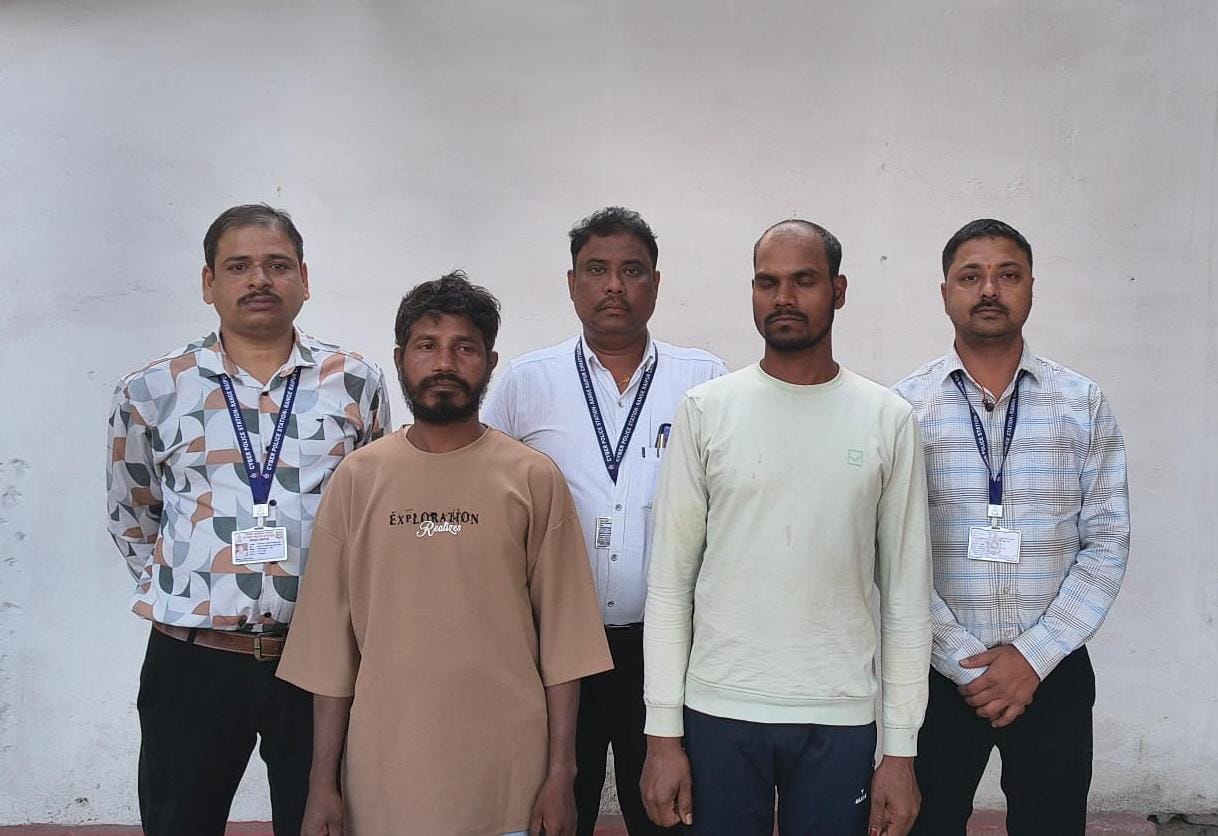 आपरेशन साइबर शील्ड अंतर्गत कार्यवाही  : ओडिशा से दो ऑनलाइन ठग गिरफ्तार, 15 राज्यों में दर्ज थे मामले