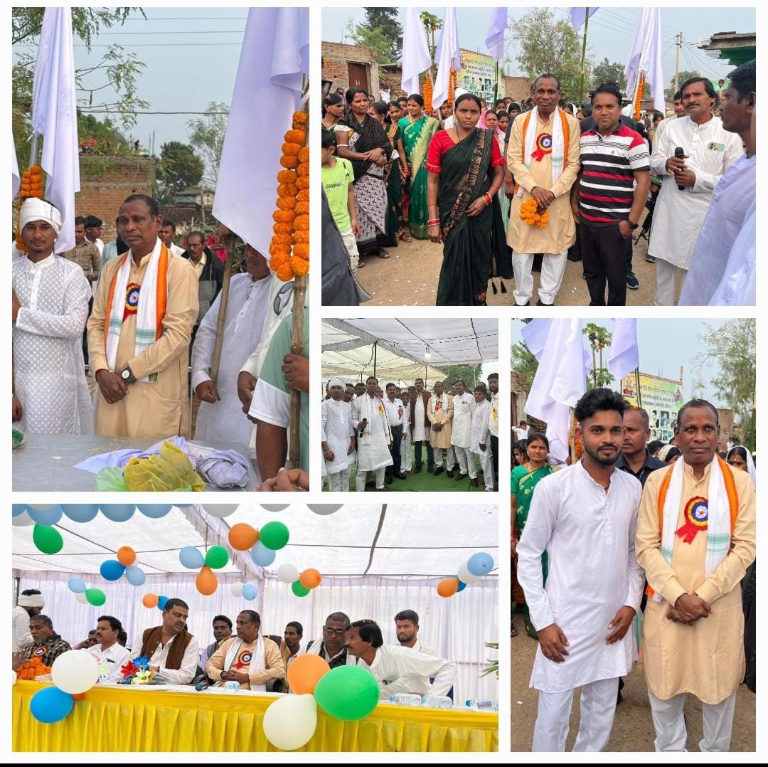 सुपेबेड़ा पहुंच गुरु घासीदास जन्म महोत्सव में शामिल हुए विधायक जनक ध्रुव