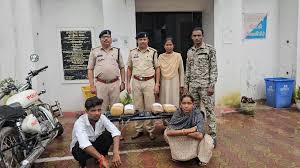 कोतवाली पुलिस की कार्रवाई में अवैध गांजा बिक्री केस में दो गिरफ्तार 