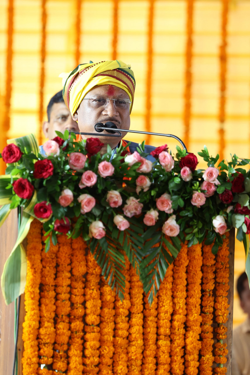 मुख्यमंत्री विष्णु देव साय द्वारा भाटापारा में आयोजित रानी दुर्गावती बलिदान दिवस समारोह में की गई घोषणा