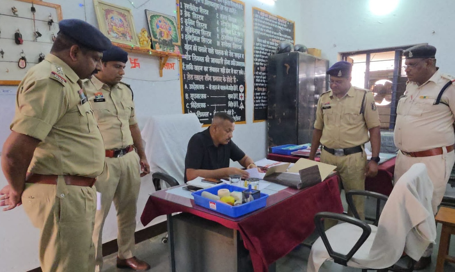 कबीरधाम रक्षित केंद्र का वार्षिक निरीक्षण संपन्न, पुलिस अधीक्षक ने दिए अहम निर्देश