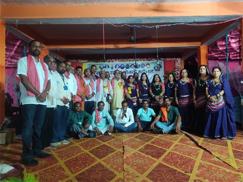 ग्राम देवारीभाठ में मनाया सर्किल स्तरीय भव्य भोजली महोत्सव 