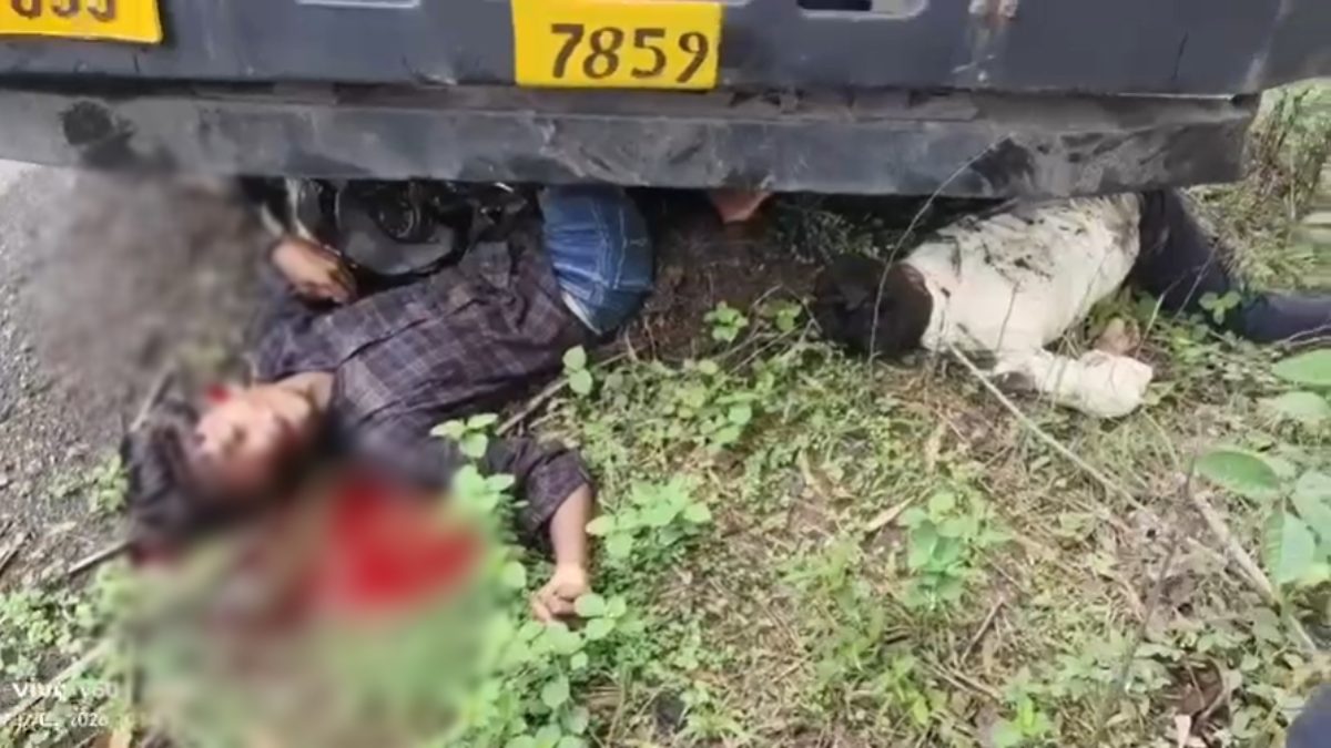 रफ्तार का कहर, ट्रक ने बाइक सवार तीन दोस्तों को मारी टक्कर, 2 की मौत