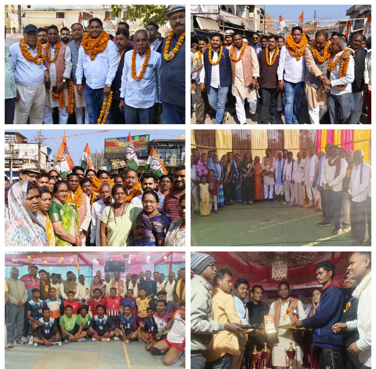 क्षेत्रीय विधायक जनक ध्रुव विभिन्न कार्यक्रमों में हुए शामिल