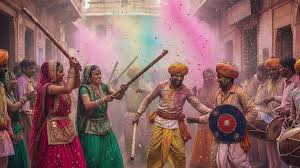 राधा-कृष्ण के प्रेम और स्त्री शक्ति का अनूठा उत्सव है लठामार होली,पढ़ें लठामार होली के अद्भुत रहस्य 