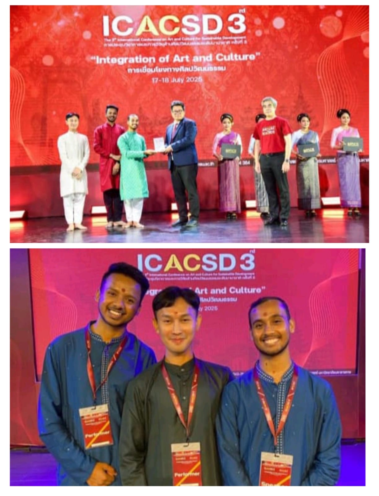 थाइलैंड में बिखेरेंगे वनांचल के कलाकार आसिफ हुसैन अपने कला का जादू 