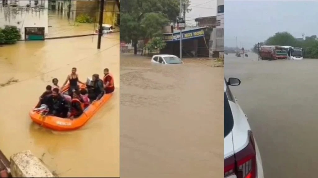 बिलासपुर में बारिश का कहर: सड़कें बनीं नदी, हाईवे जाम, बिजली-पानी ठप, प्रशासन अलर्ट
