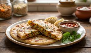 घर पर अब आसानी से बनाएं चटपटा Veg Momo Paratha,यहां जानें Easy Recipe