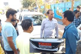 कांग्रेस प्रदेश महामंत्री की कार ने मारी ई-रिक्शा को टक्कर, नवजात और महिला घायल