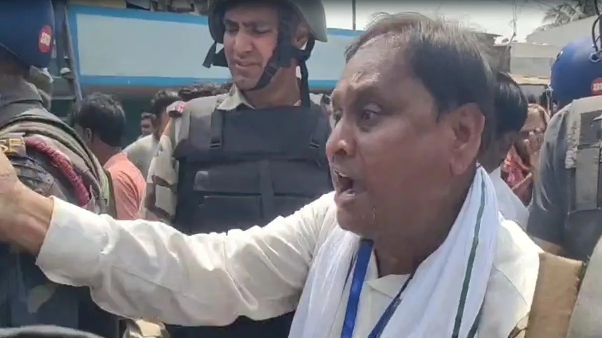 मुर्शिदाबाद में चुनावी हिंसा: TMC बनाम हुमायूं कबीर, मतदान के दौरान तीखी झड़प