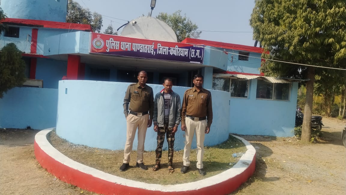 अधियारा द्वारा खेत मालिक पर जानलेवा हमला,आरोपी गिरफ्तार,हथियार जब्त