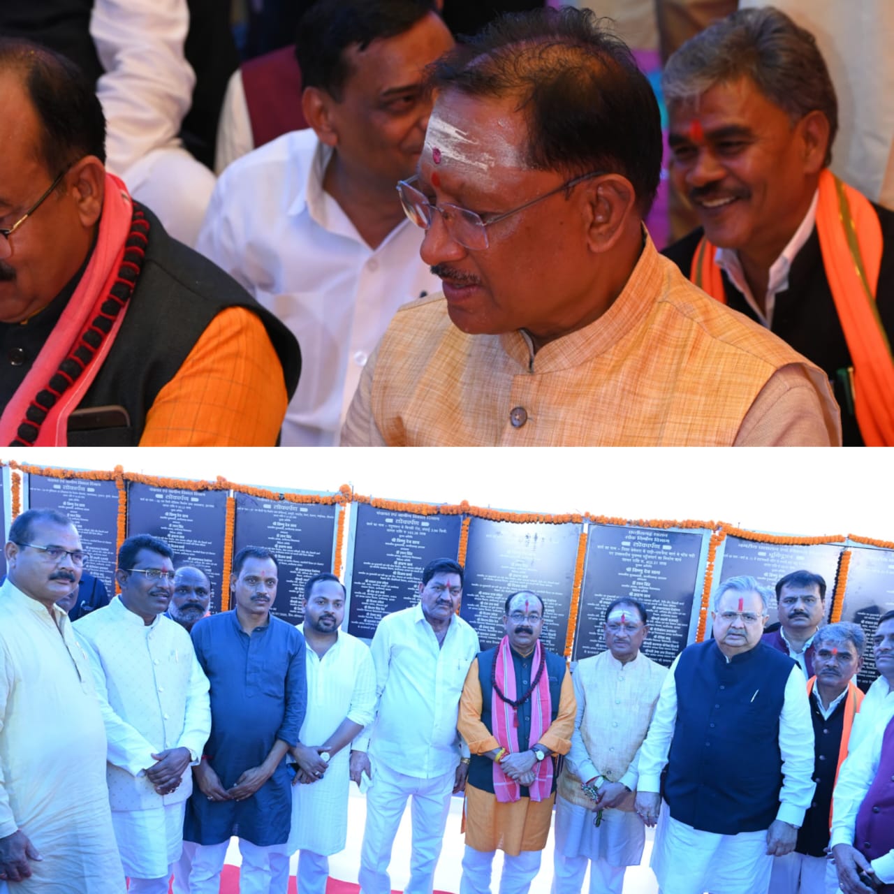 मुख्यमंत्री साय ने बेमेतरा जिले में किया 102 करोड़ की राशि के विभिन्न विकास कार्यों का लोकार्पण और शिलान्यास