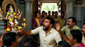 बेंगलुरु में शर्मनाक वारदात:अल्लाह हू अकबर चिल्लाते हुए मंदिर में घुसा,जूते से मूर्तियों पर किए वार